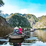 Balade en barque Ninh Binh