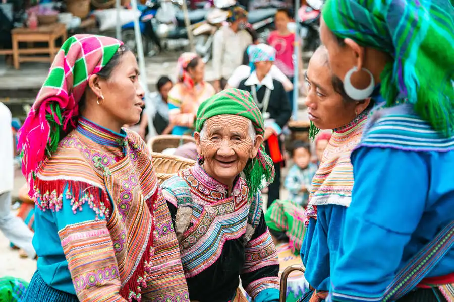 Bac Ha Femme ethnique