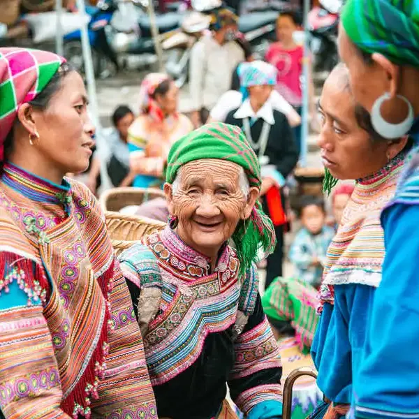Bac Ha Femme ethnique