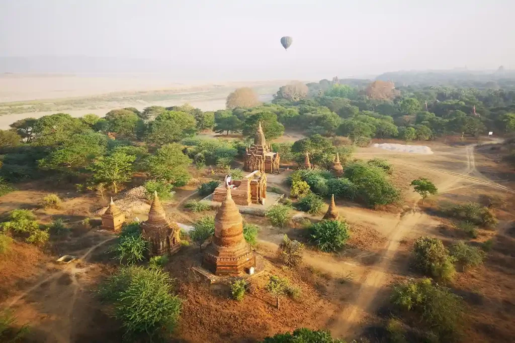 Bagan le matin