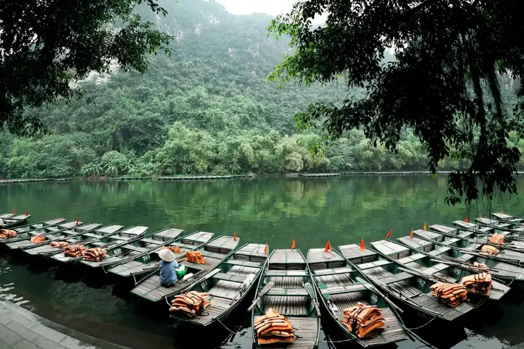 Barques à Tam Coc, Ninh Binh