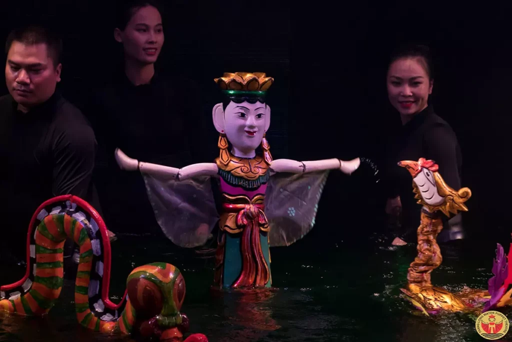 Marionnette sur l'eau du Vietnam
