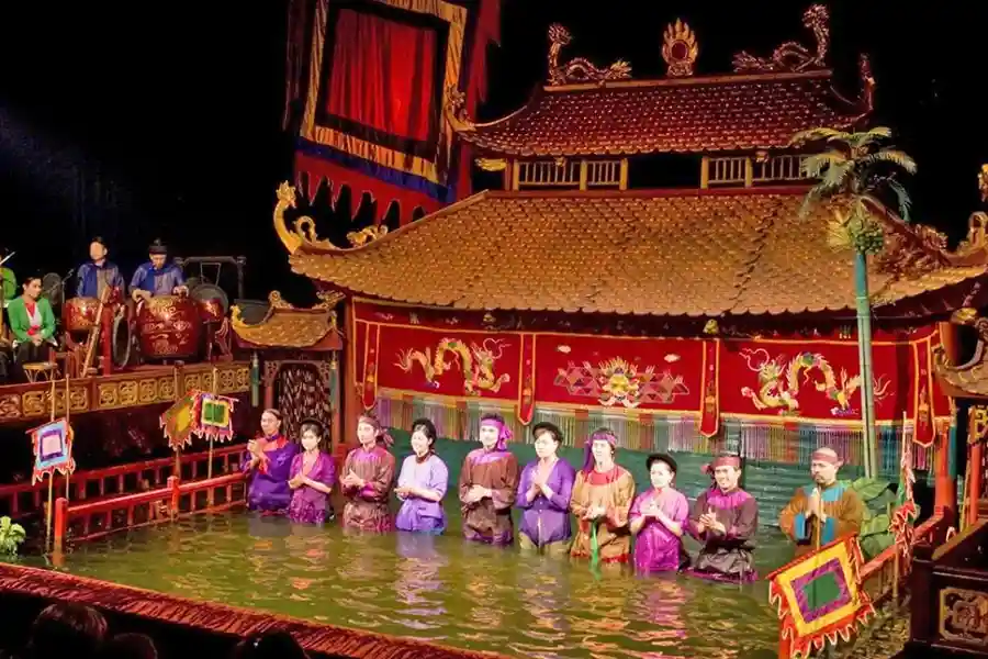 Marionnettes sur l'eau Vietnam