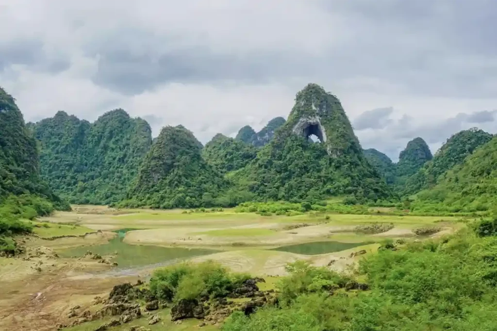 Montagne Nui Thung, Cao Bang