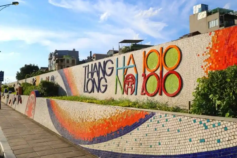 Aperçu de la mosaïque en ceramique de Hanoi