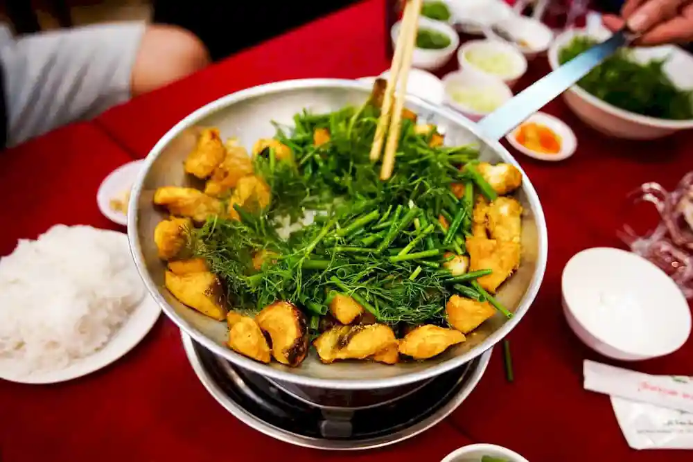 Plat cha ca à Hanoi