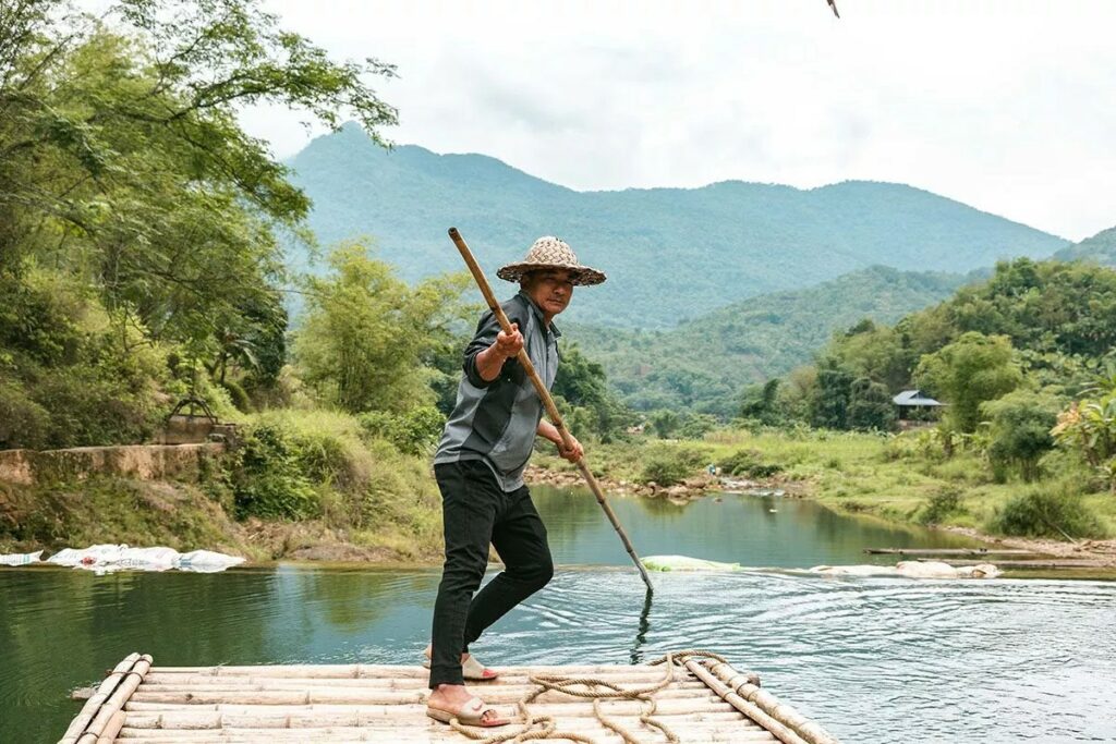 Rameur à Pu Luong