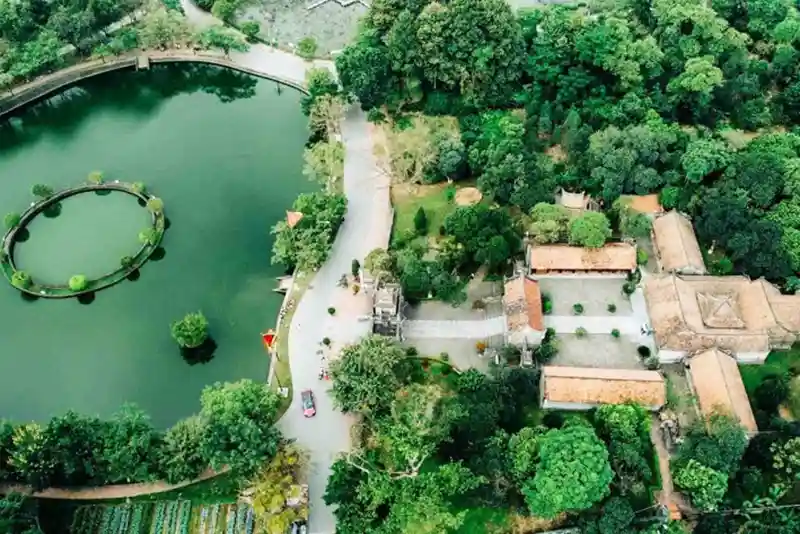 Co Loa Citadel from above